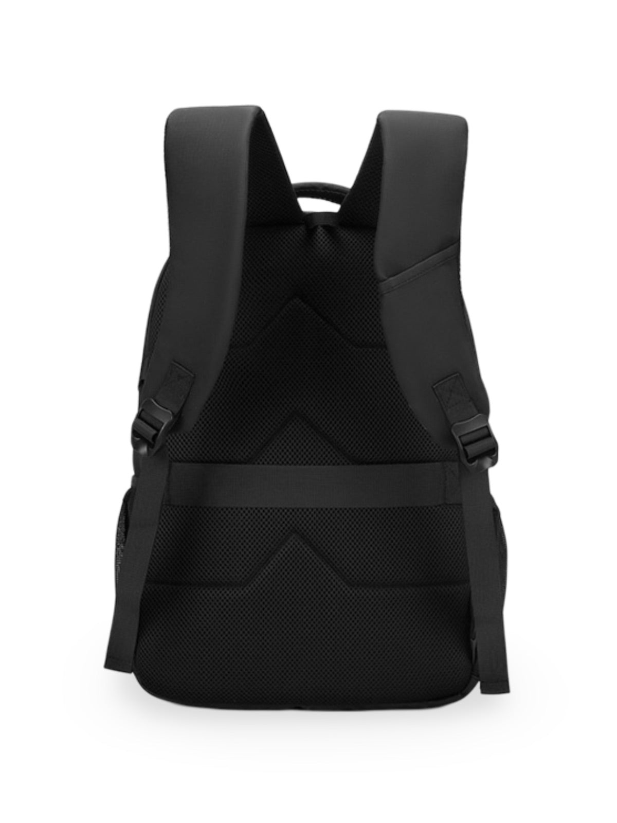 Sac à dos homme grande capacité, multi - compartiments, port USB, imperméable, design ergonomique, modèle Léos - Sac à dos - Noir