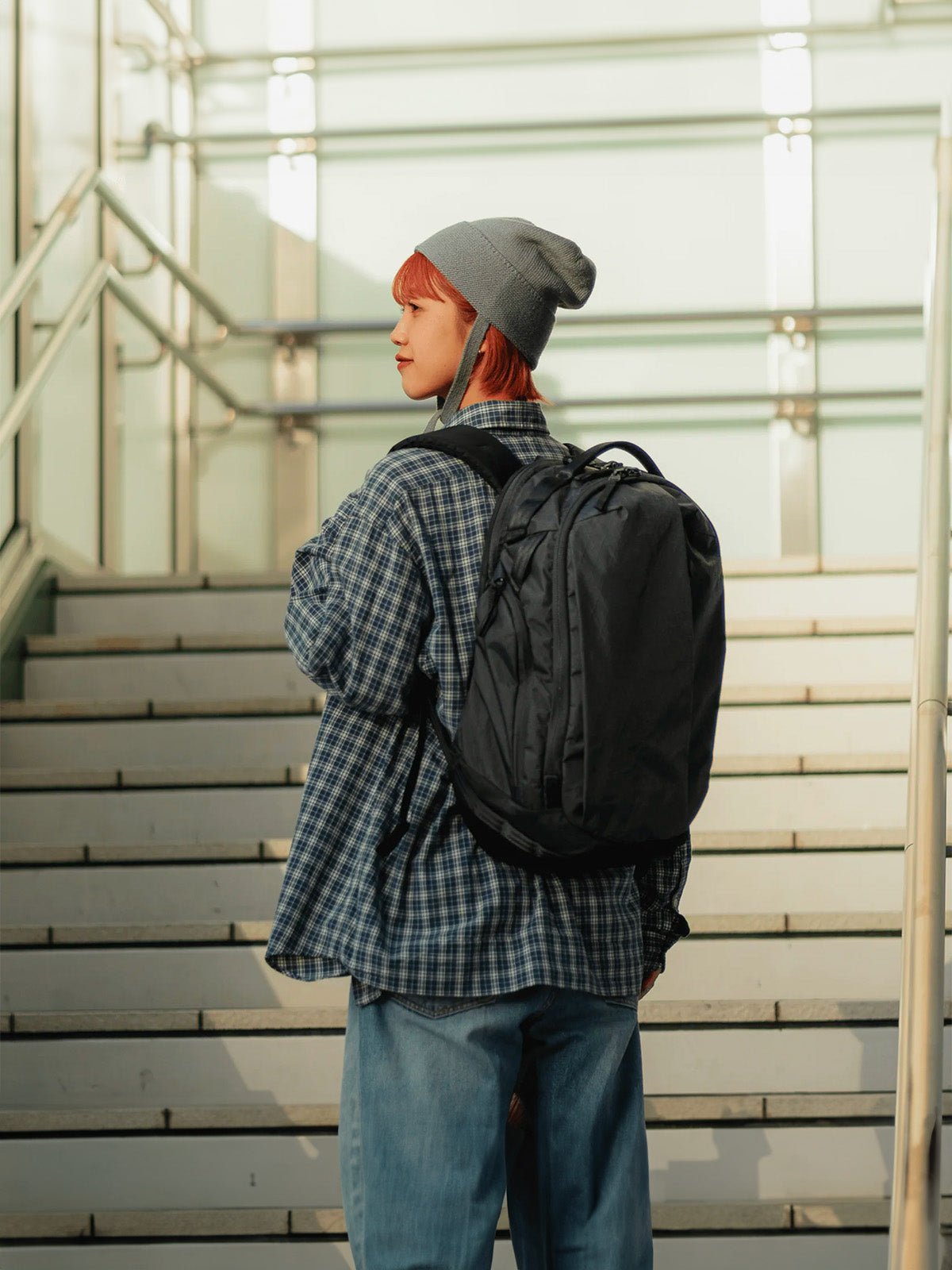 Sac à dos homme, X - PAC imperméable, 26L, compartiment ordinateur, design urbain, sac de sport, modèle Norfa - Sac à dos - Noir