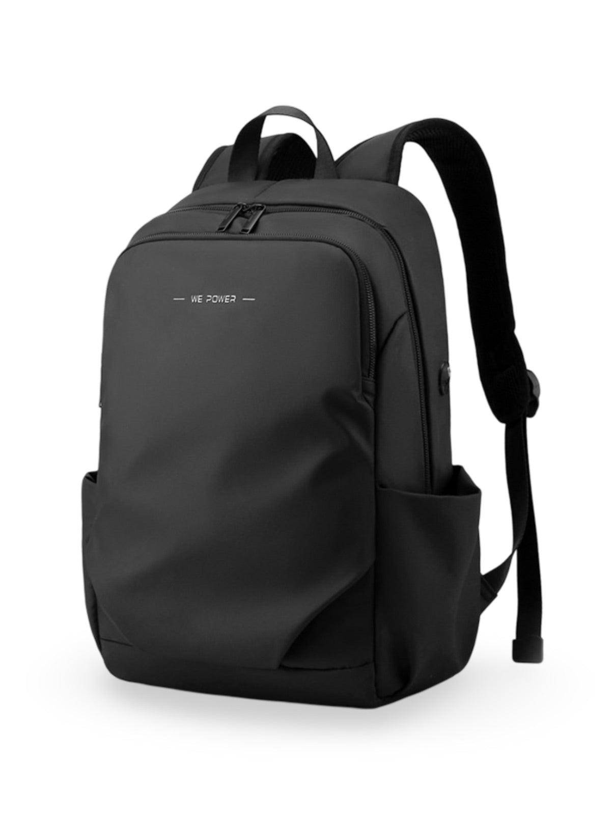 Sac à dos technique, grande capacité 20L, avec port USB et poche antivol, imperméable, pour un usage quotidien, modèle Eliott - Sac à dos - Noir