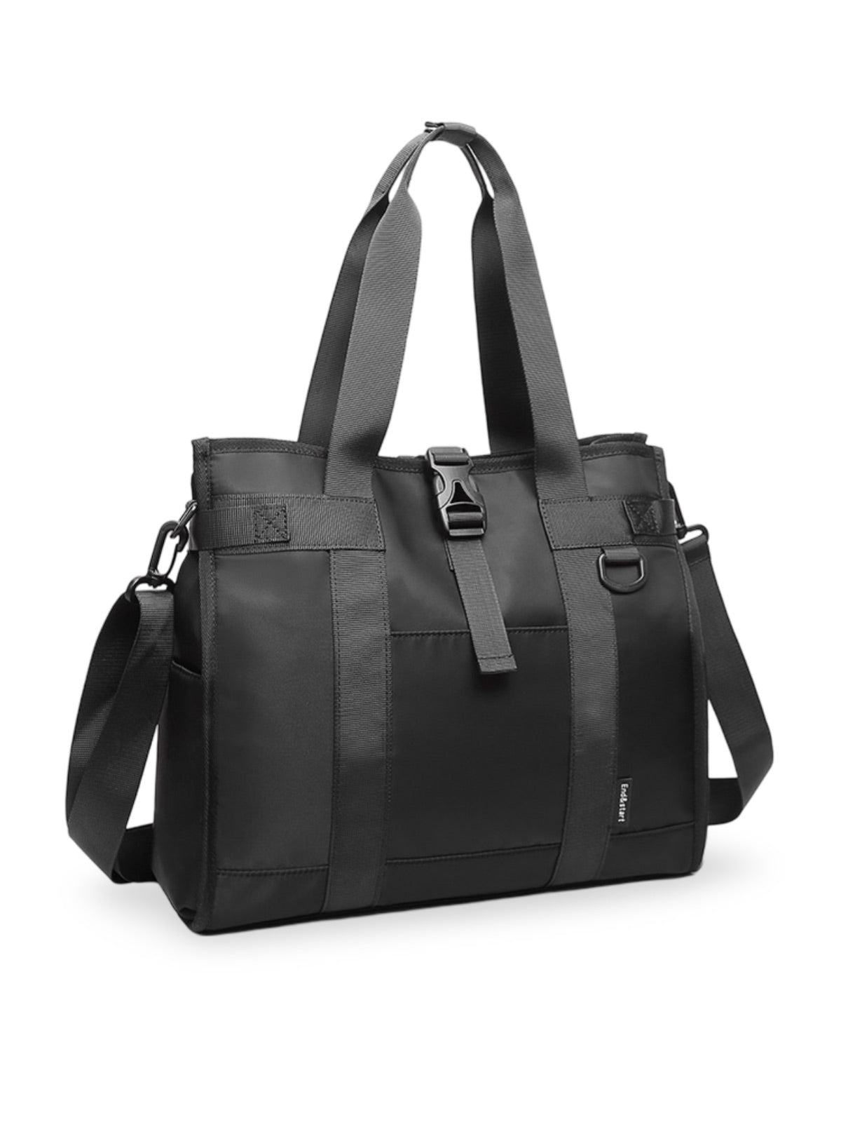 Sac bandoulière homme, imperméable, multifonction, style urbain, modèle Julien - Sacoche - Noir