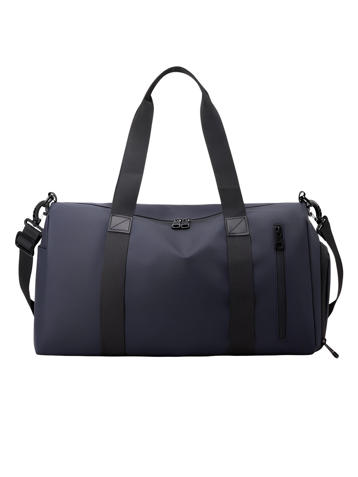 Sac de sport imperméable, sac de voyage compartiment chaussures, bagage de vacances, sac fitness gym, sac cabine léger, modèle Cornelis - Sac de voyage - Bleu marine