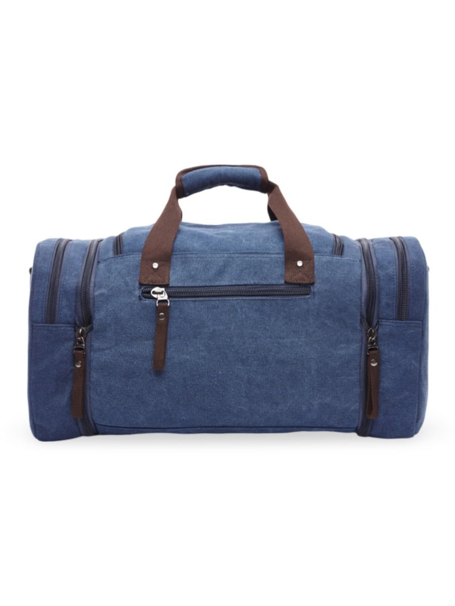 Sac de voyage en toile pour homme, grand format, multi - poches, et résistant, modèle Tony - Sac de voyage - Bleu