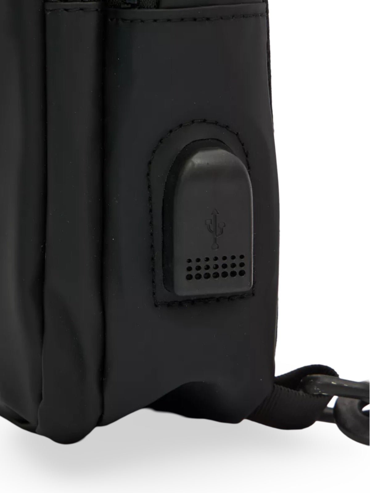 Sacoche pour homme, compact, imperméable, port USB, rangement optimisé, modèle Tolan - Sacoche - Noir