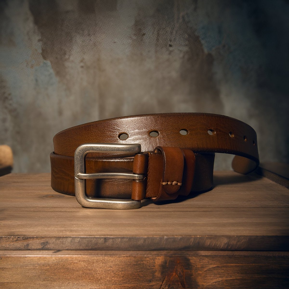 Ceinture cuir vintage cheap