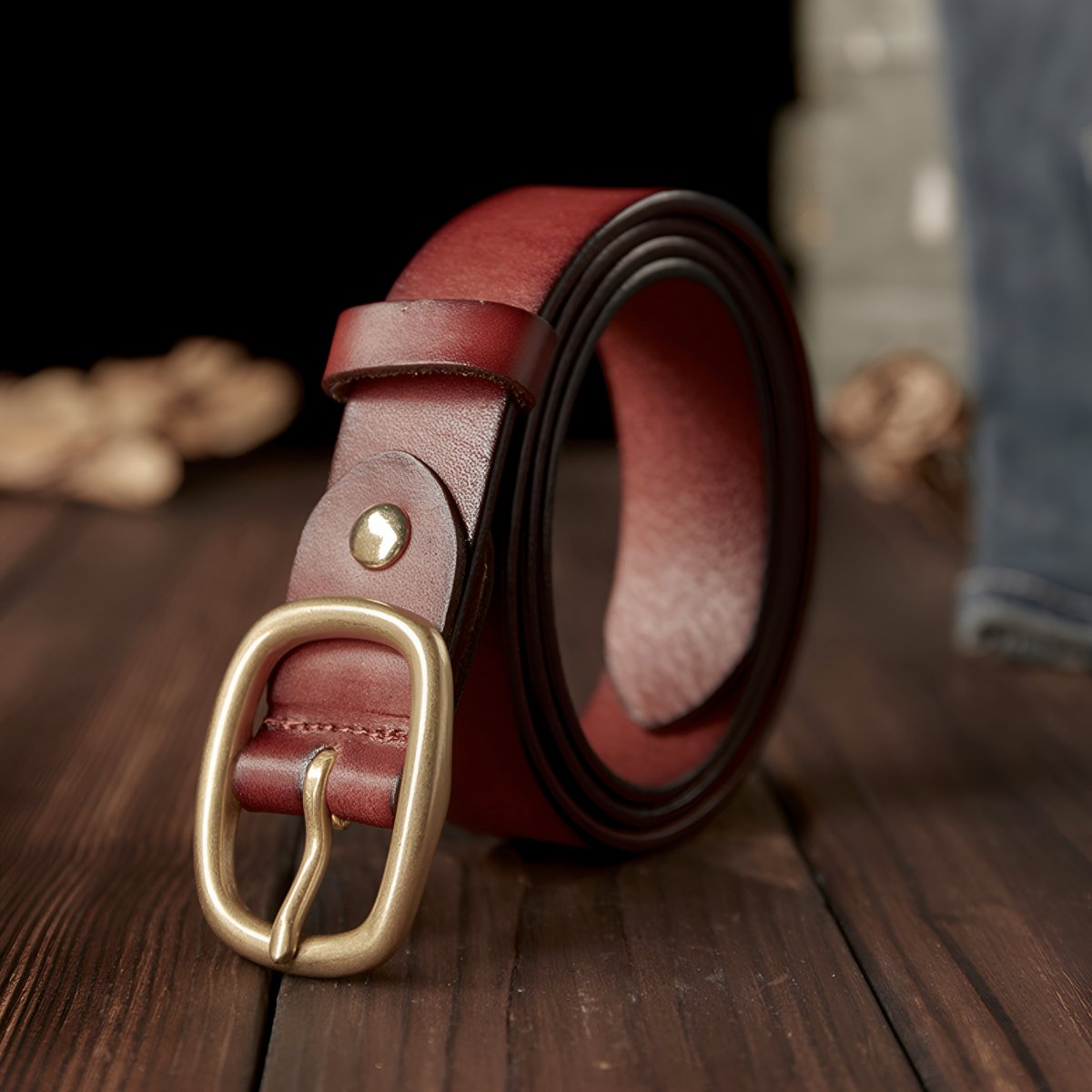 Ceinture en cuir homme polyvalente et d contract e mod le G raud