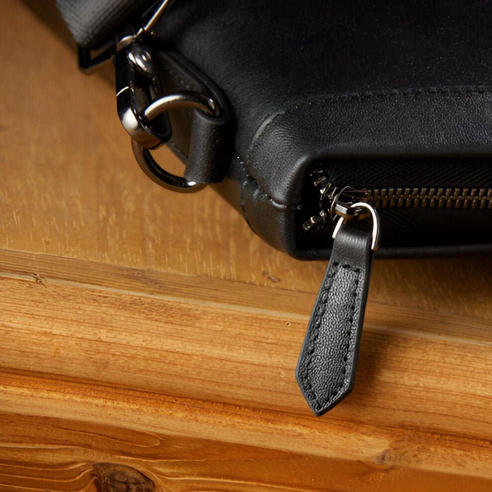 Porte-document en cuir, pour l'homme actif - Porte-document -