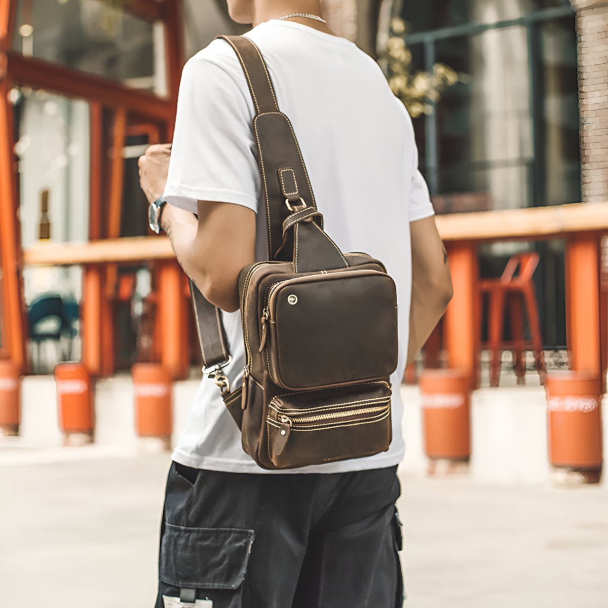 Sac à dos homme best sale tendance cuir